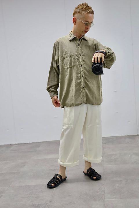 A.PRESSE 2026 STYLE2 Vintage US Army M-51 Field Pants"WHITE"スタイル