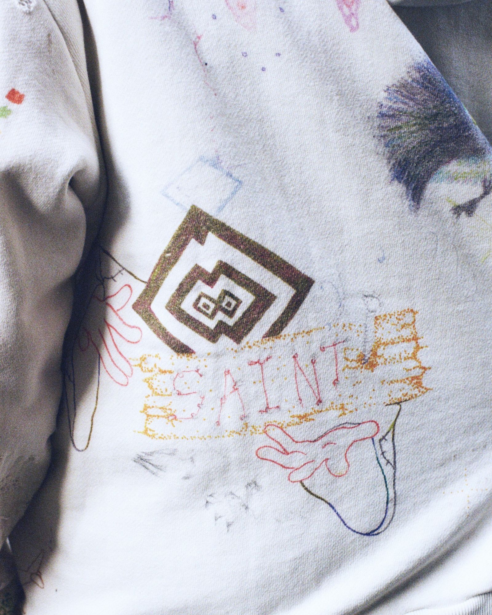 セントマイケル 26SS COCO_DOUBLE FACE HOODIE (SM-MK8-0000-C17)WHITE☆2月21日(土)10:00発売！