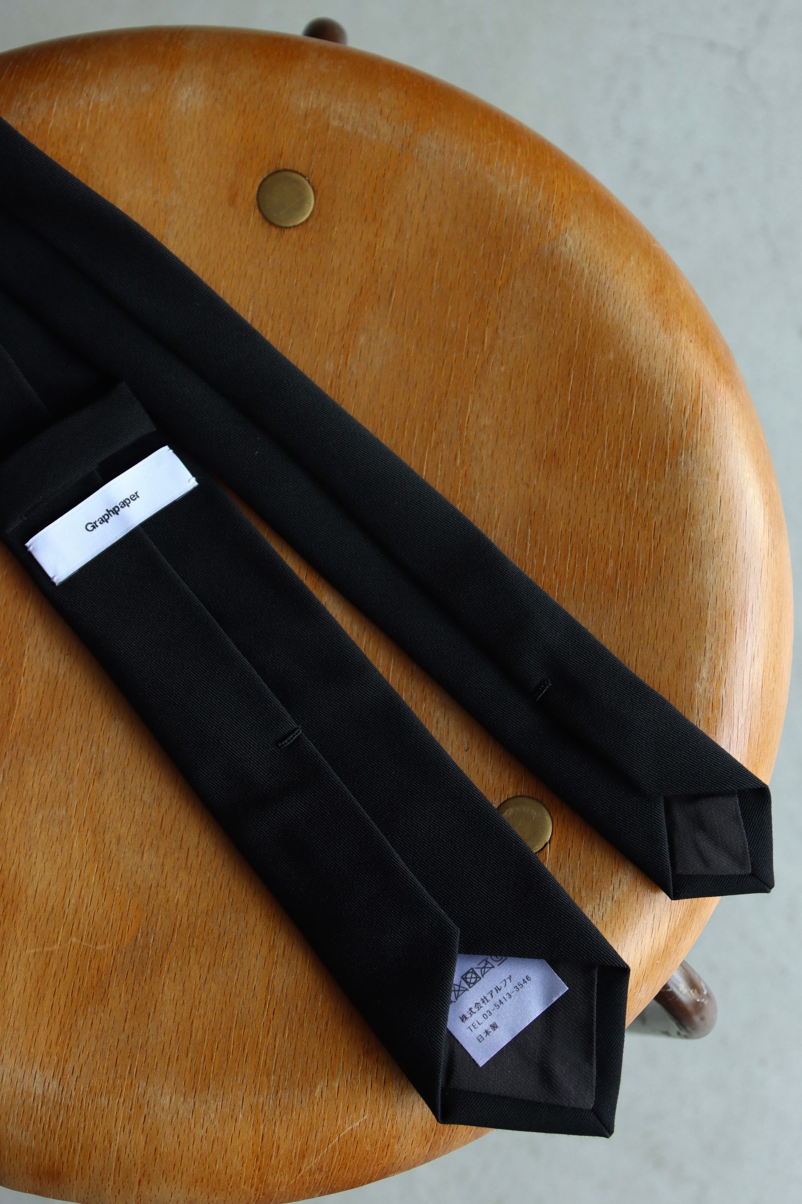 Graphpaper - グラフペーパー Scale Off Wool Necktie(GU251 Graphpaper - グラフペーパー Scale Off Wool Necktie(GU251