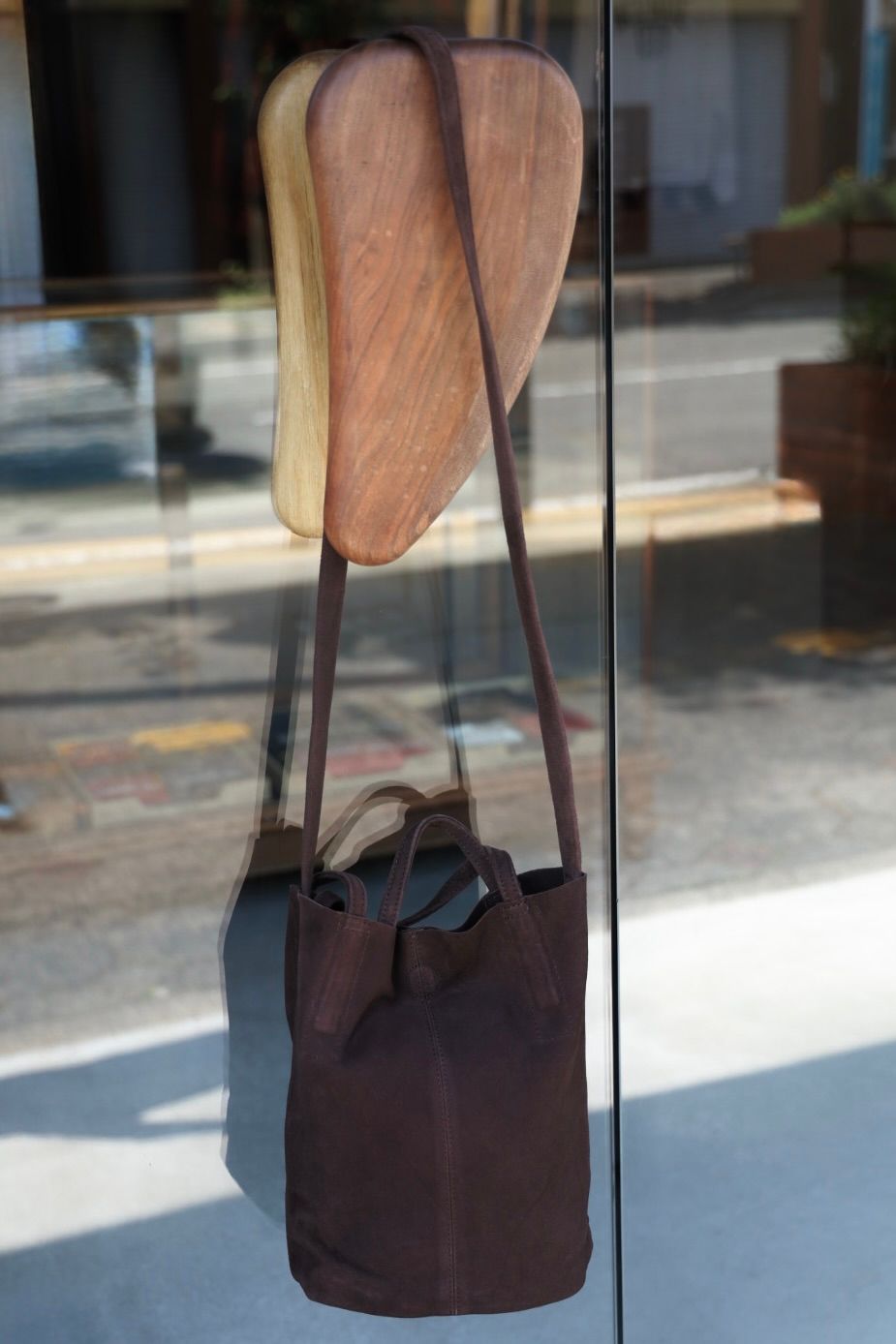 Morphee / モルフェトートバッグ2WAY SMALL TOTE(LONG)SUEDE[DARK CHOCO]☆新作発売！