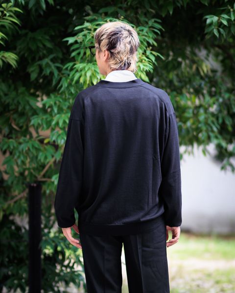 A.PRESSE Wool Cotton High Gauge Cardigan 7月4日(土)新作発売！