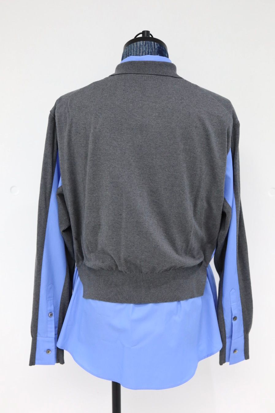 YOKE 26SS Connected Cardigan Shirt(YK26SS01248S)TOP GRAY