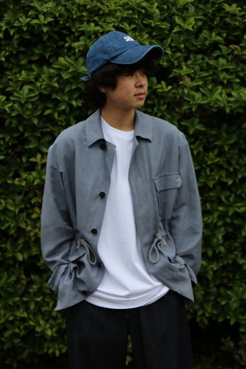 YOKE LOOSE SAFARI JACKET(YK21SS0202J) style. 2021.05.17.