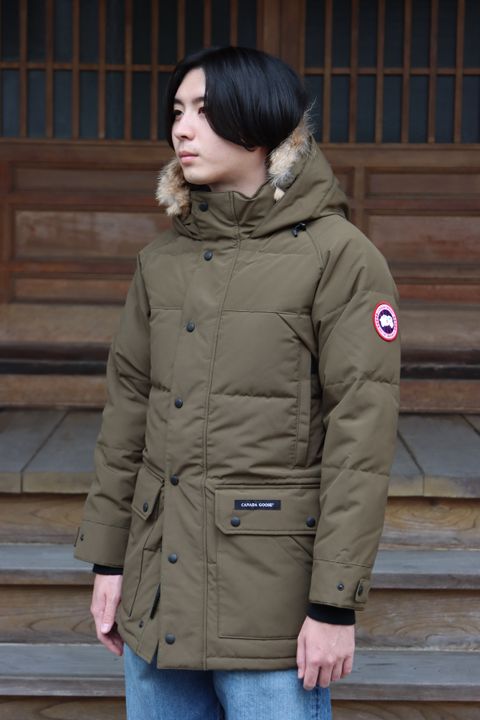 CANADA GOOSE EMORY PARKA FUSION FIT"KHAKI"style.2021.10.17.