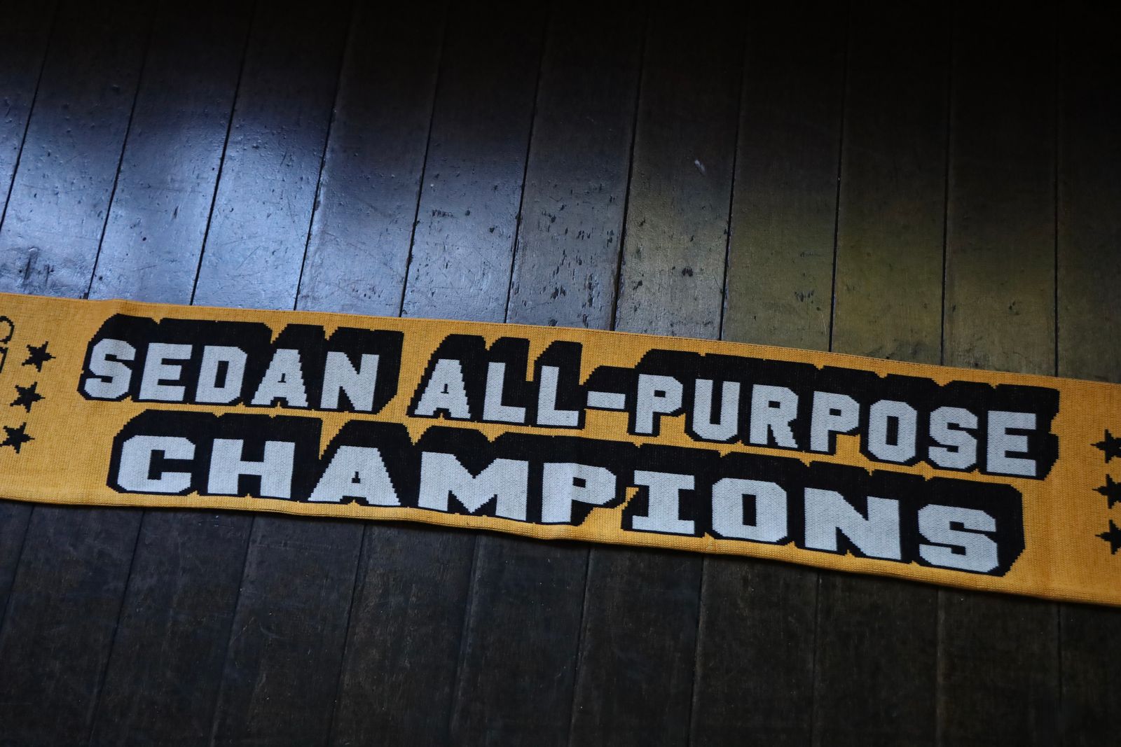 セダンオールパーパス FW24 Football Scarf(SD24F-ACO3)YELLOW☆11月9日(土)新作発売！