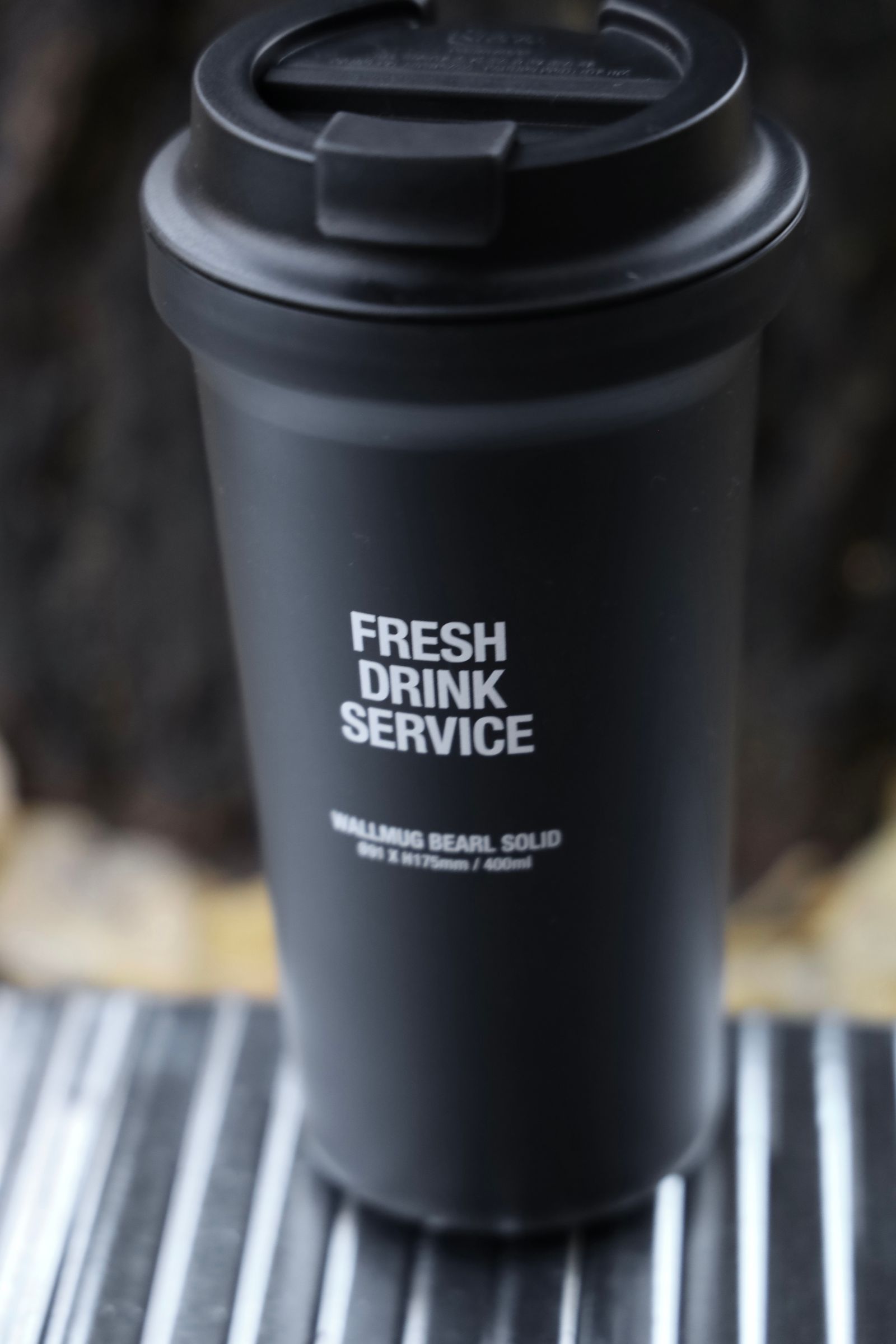 フレッシュサービス FDS_WALLMUG BEARL SOLID(FDS251-99065)BLACK
