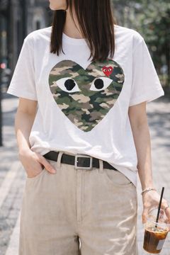 PLAY COMME des GARCONS 新作カモ柄 Tシャツ style.2024.12.6