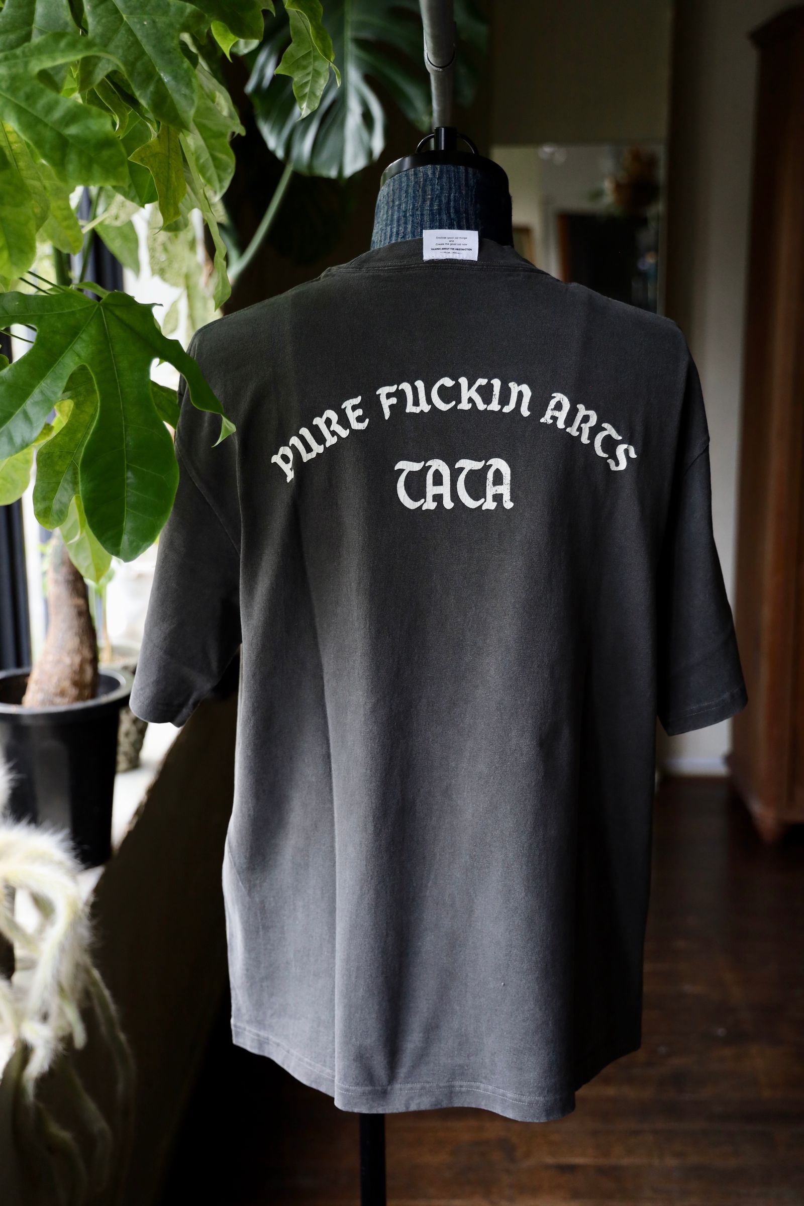 トーキングアバウト ジ アブストラクション 25AW MICHELANGELO TEE(2526AW-T-001)BLACK☆新作発売！