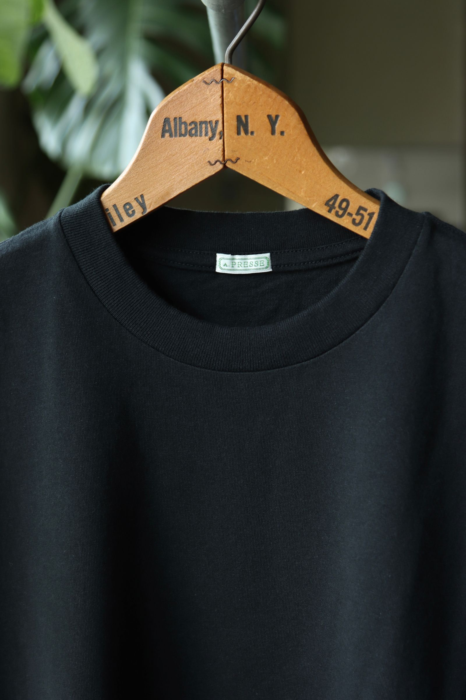 アプレッセ 2025 STYLE2 Light Weight T-Shirt(AP-5001)BLACK