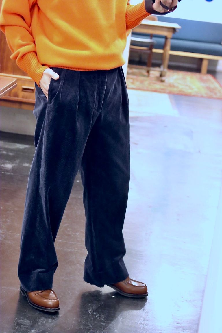 最終値下げ】A.PRESSE Vintage Corduroy Trousers（アプレッセ24SS 