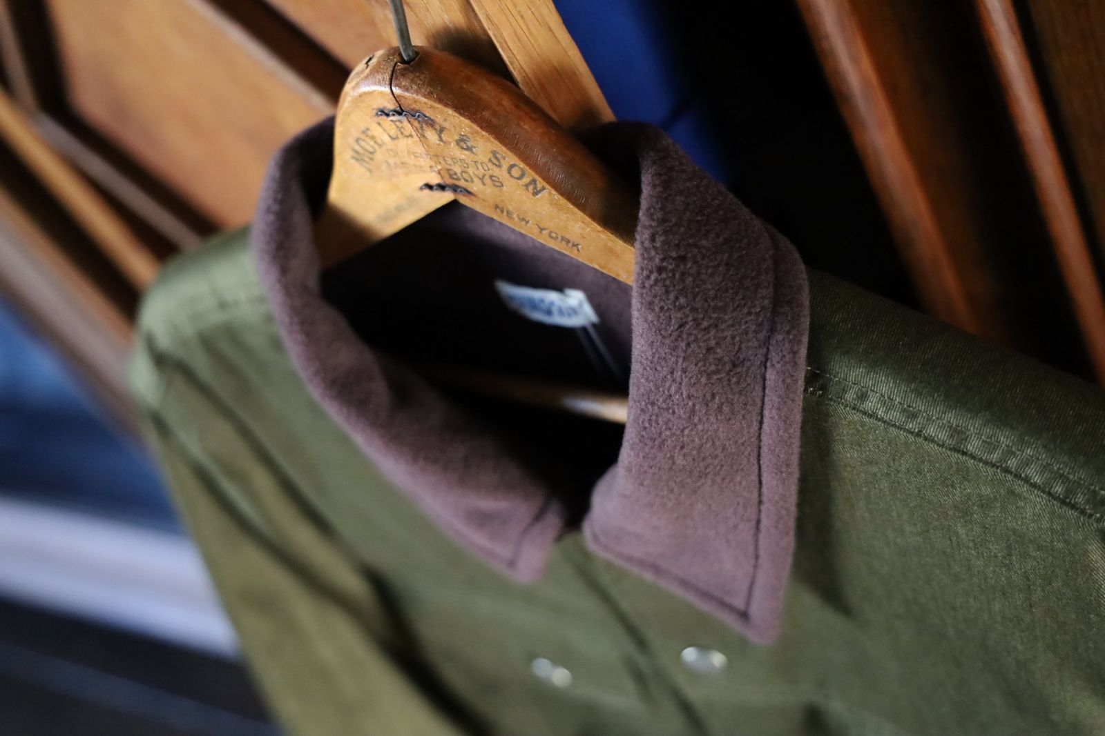ファウンダ 25AW COLOR DENIM JACKET(015FD252017)KHAKI☆新作発売！