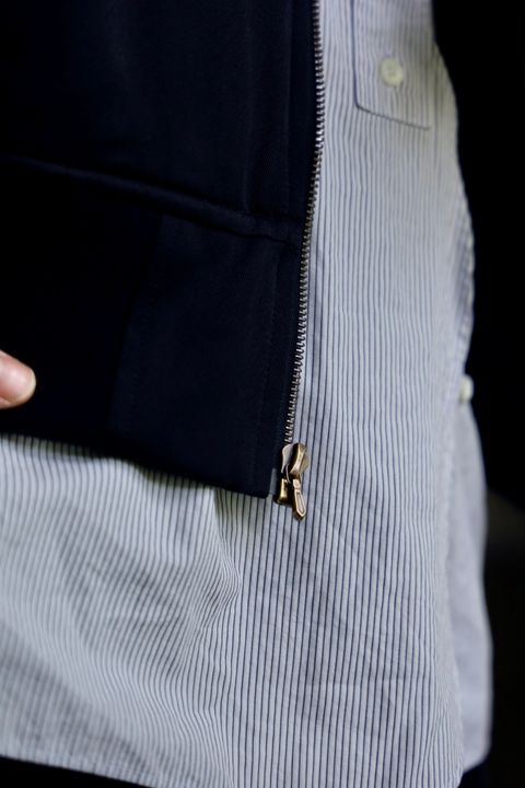 A.PRESSE Silk Padding Jacketスタイル2024.9.21.