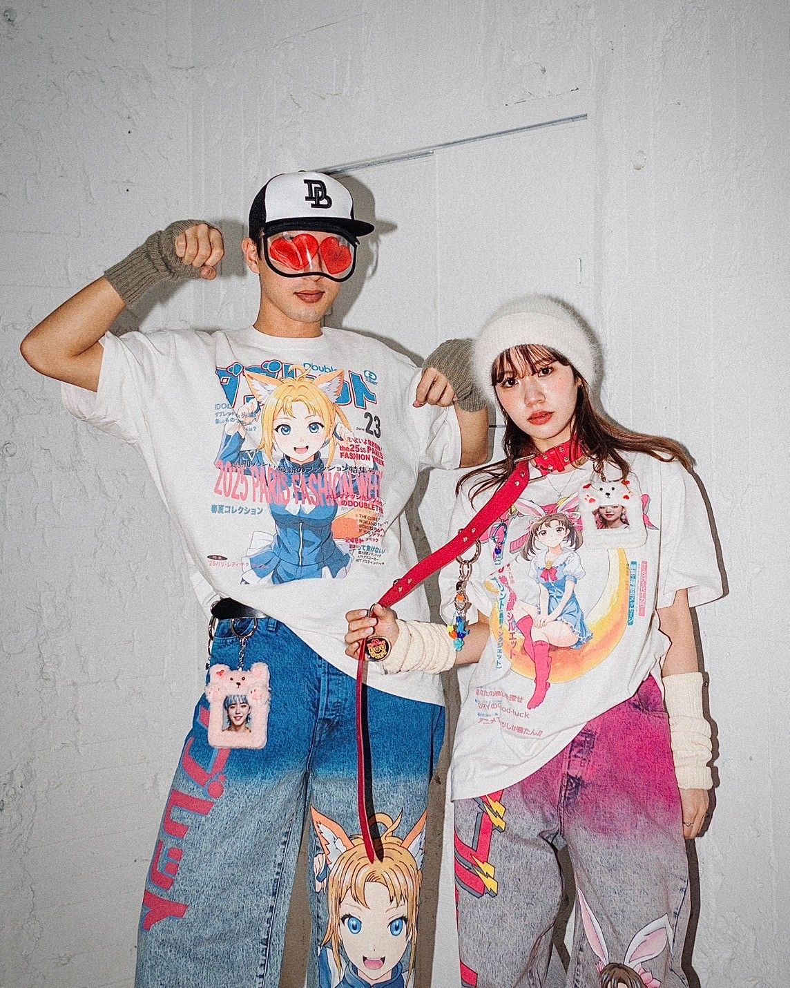ダブレット ANIME PRINT T-SHIRT スタイル