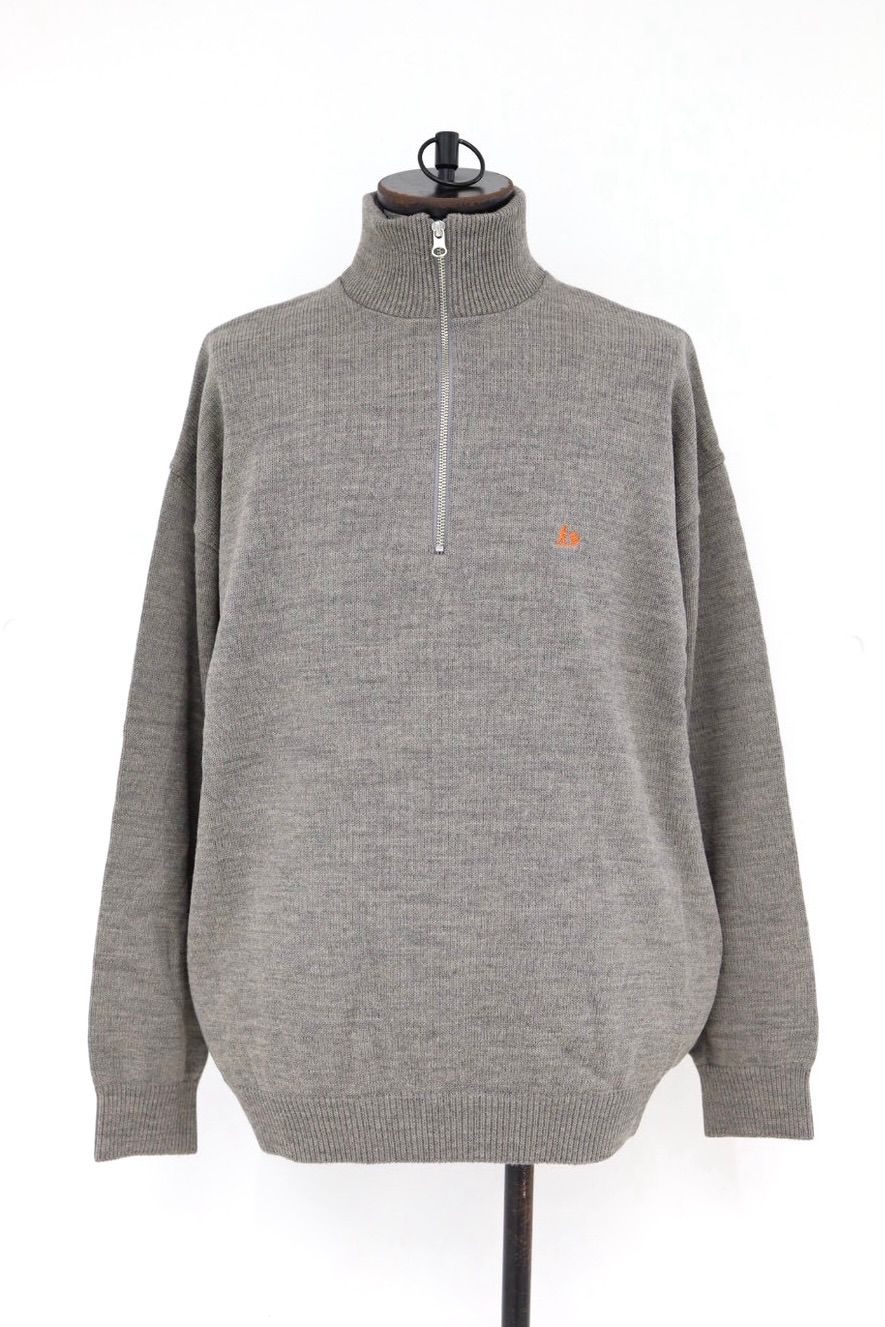 フレッシュサービス 26AW THERMAL JERSEY HARF ZIP KNIT(FSC263-80009)GRAY☆10月17日(土)新作発売！