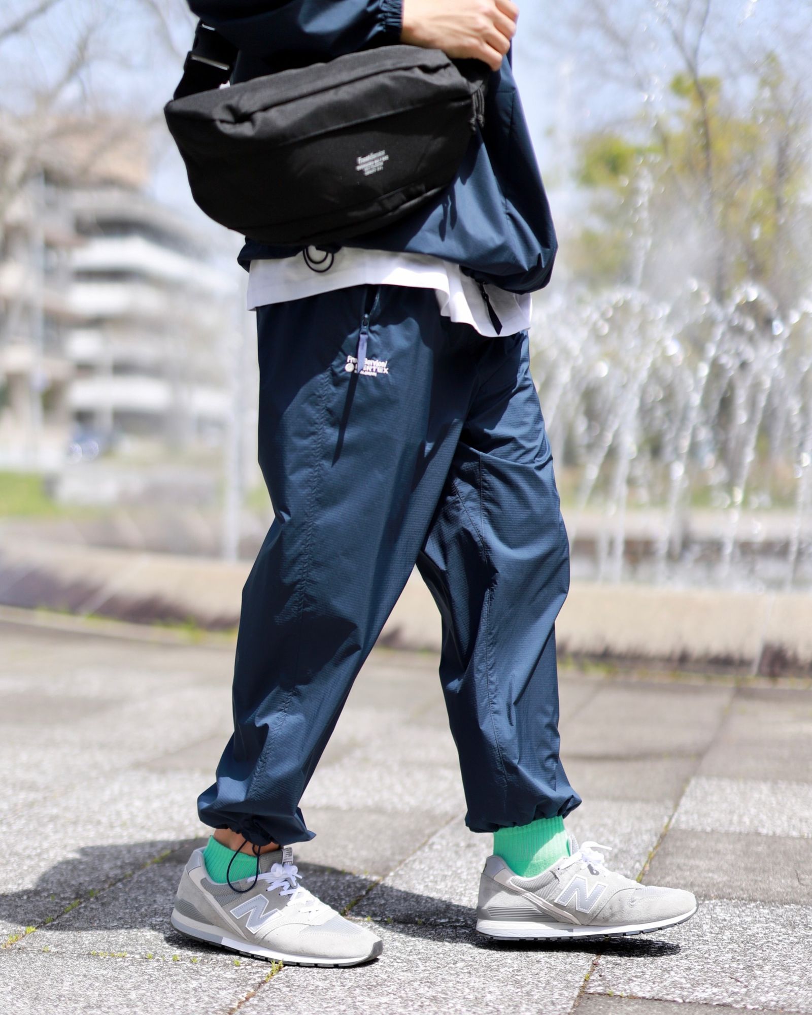 フレッシュサービス23SS PERTEX EQUILIBRUM TECH PANTS(FSW-23-PP_092)NAVY - FREE(フリー)