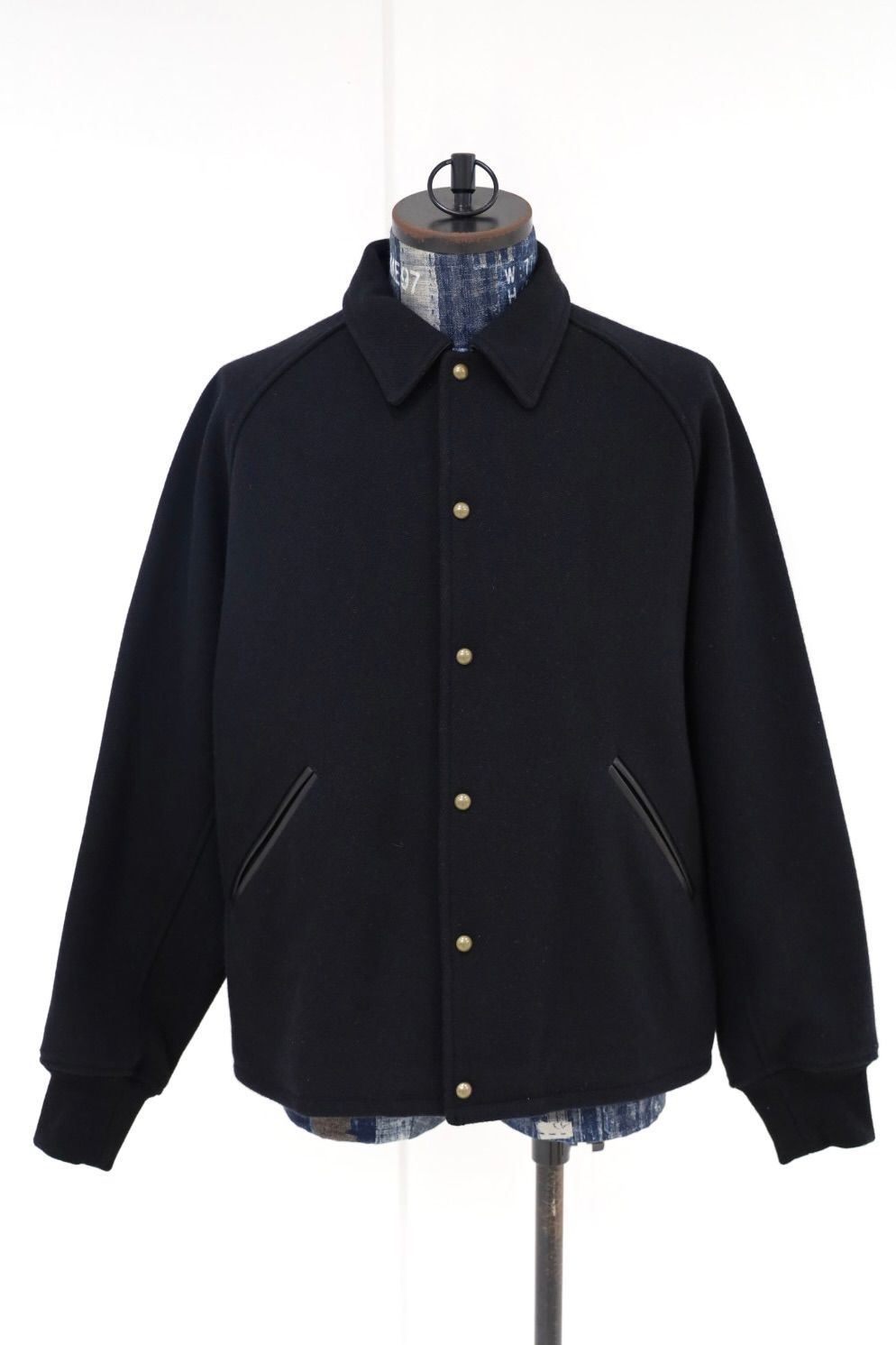 アプレッセ 2026 STYLE2 High Twist Cashmere Melton Coach Jacket(26AAP-01-16)BLACK☆8月22日(土)発売！