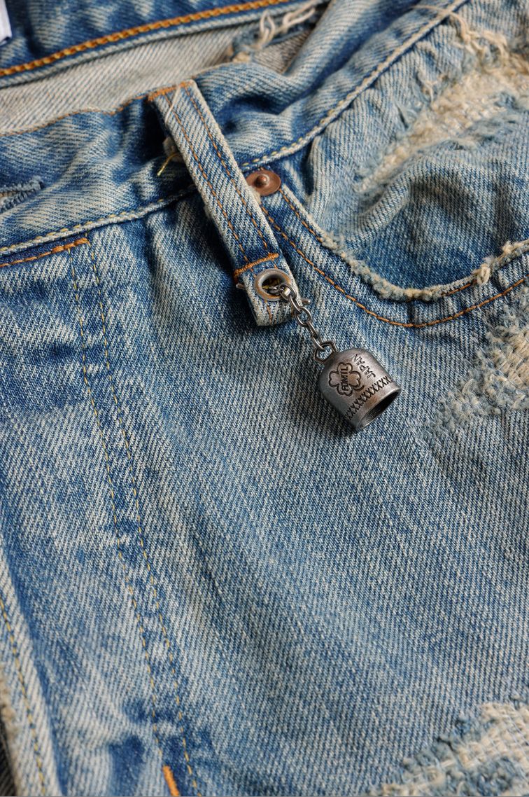 ファンダメンタル デニムパンツ CLASSIC STRAIGHT DENIM CS123 (FA25/MG123)INDIGO
