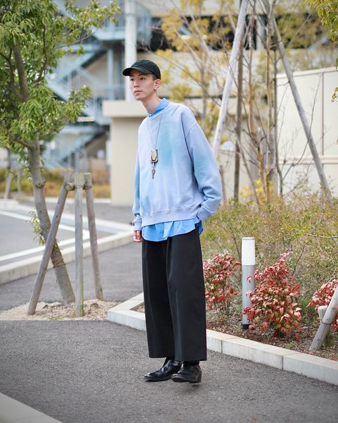 YOKE ヨーク23SS Garment Dye Yoke Sweat Shirtスタイル