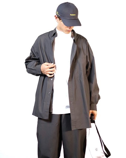 FreshService フレッシュサービスUTILITY B.D SHIRT"GRAY"スタイル