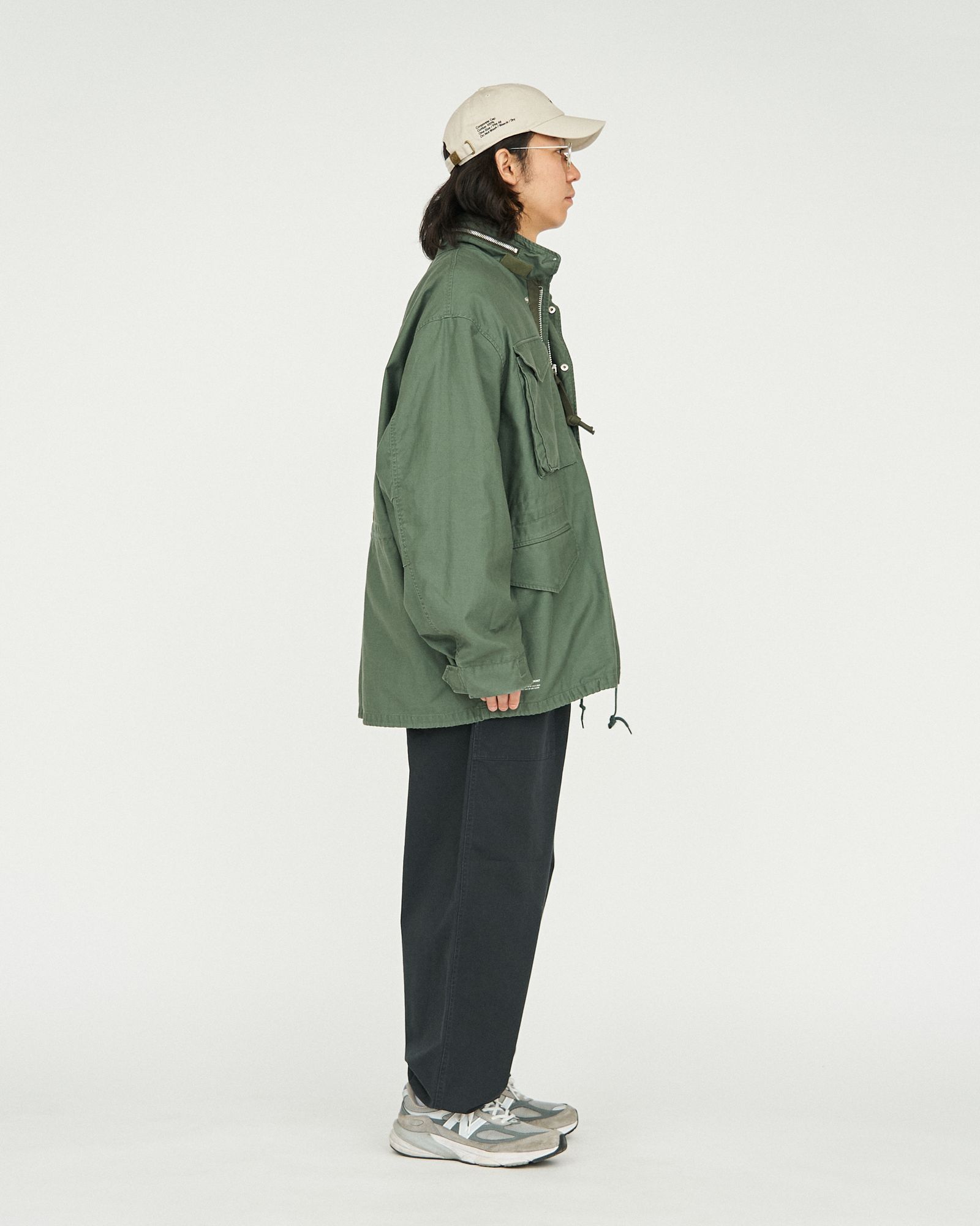 フレッシュサービス BACK SATEEN FIELD JACKET(FSC251-20136)GREEN