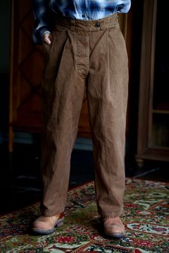 Gurank Railway pants (2554)CAMELスタイル.2025.10.13.
