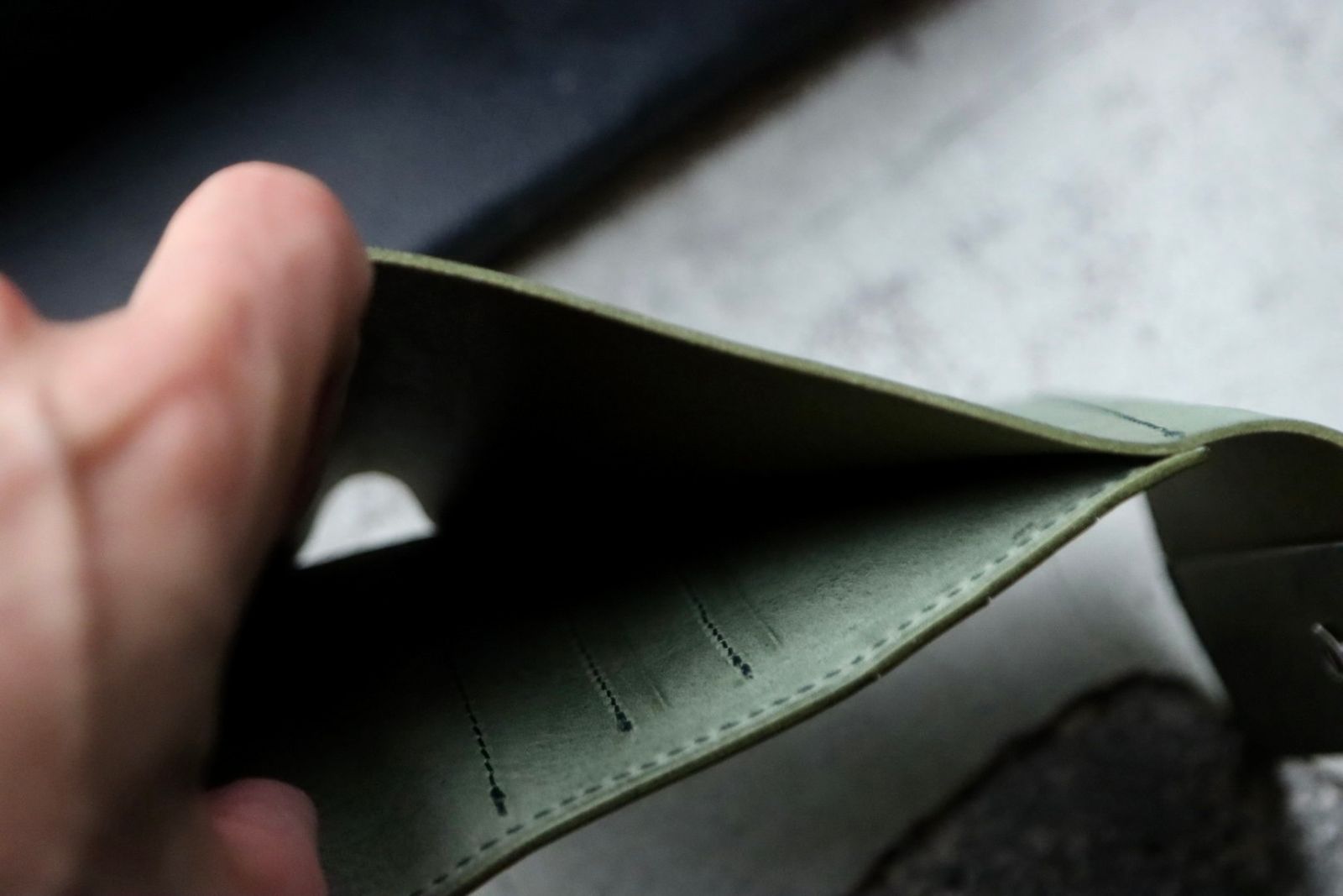 エンダースキーマ 財布 clasp wallet(li-rc-clw)green☆7月12日(土)発売！