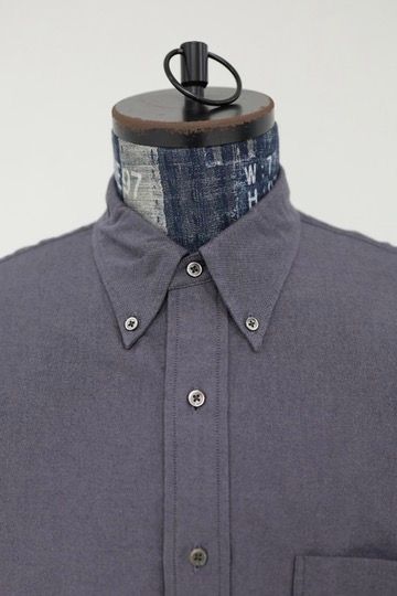グラフペーパー26SS Oxford L/S B.D Box Shirt (GM261-50020B)GRAY☆1月10日(土)発売！
