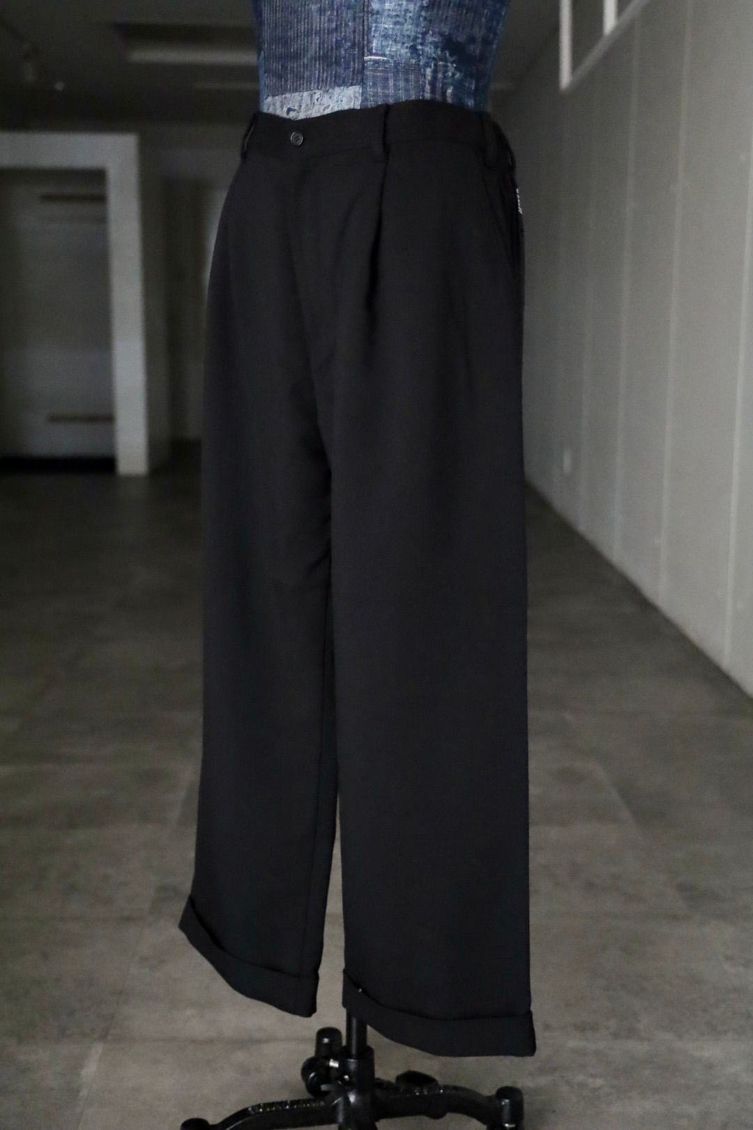 フレッシュサービス SOLOTEX® FULFLAN WIDE TROUSERS(FSC253-40122)BLACK★8月30日(土)発売！
