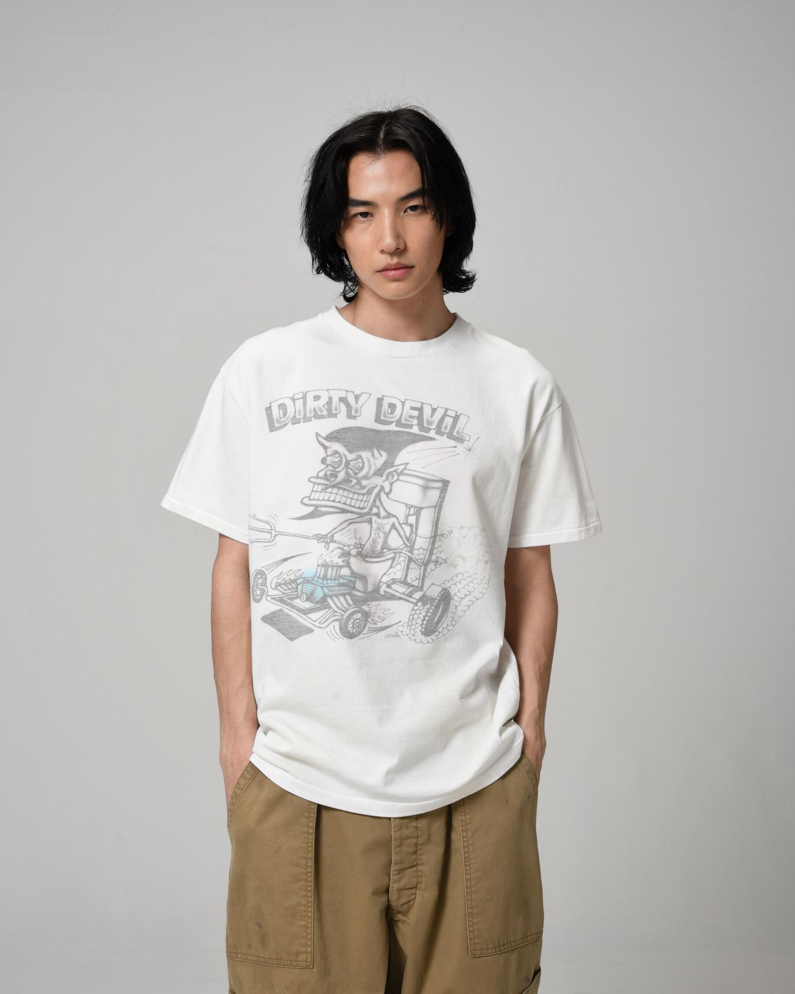 BOW WOW SKETCH DEVIL OVER MOON TEE(BW26U-SDOMT)WHITE☆9月5日(土)11:00発売！