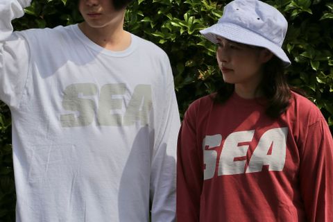 WIND AND SEA SEA (sea-alive) L/S T-SHIRT style.2021.5.15.