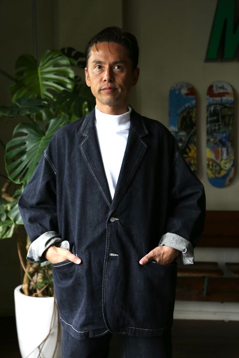 CIOTA for Graphpaper Suvin Cotton Denim Jacket style.8.14.