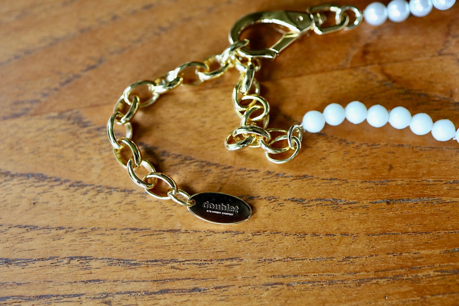 doublet ダブレット26AW AIR CARBON CHOKER NECKLACE (26AW79AC52)GOLD☆8月6日(木)発売！