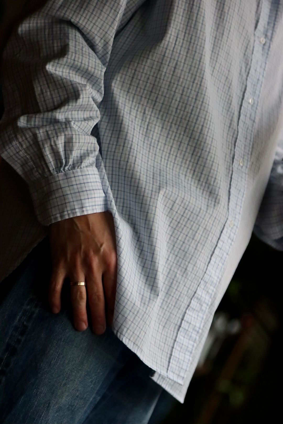 A.PRESSE Regular Collar Shirtスタイル