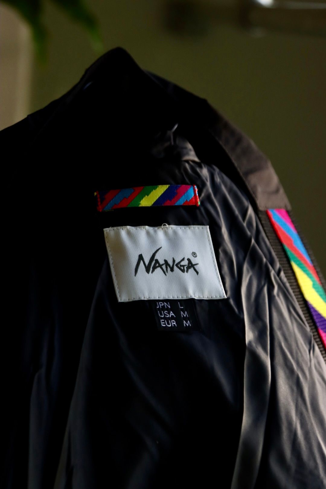 イズネス 23AW FUNCTIONAL DOWN JACKET is-ness×NANGA (1005AWDOWNJK01)BLACK