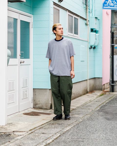 FreshService MICRO BORDER S/S TEE(WHITExNAVY)3月15日(土)新作発売！