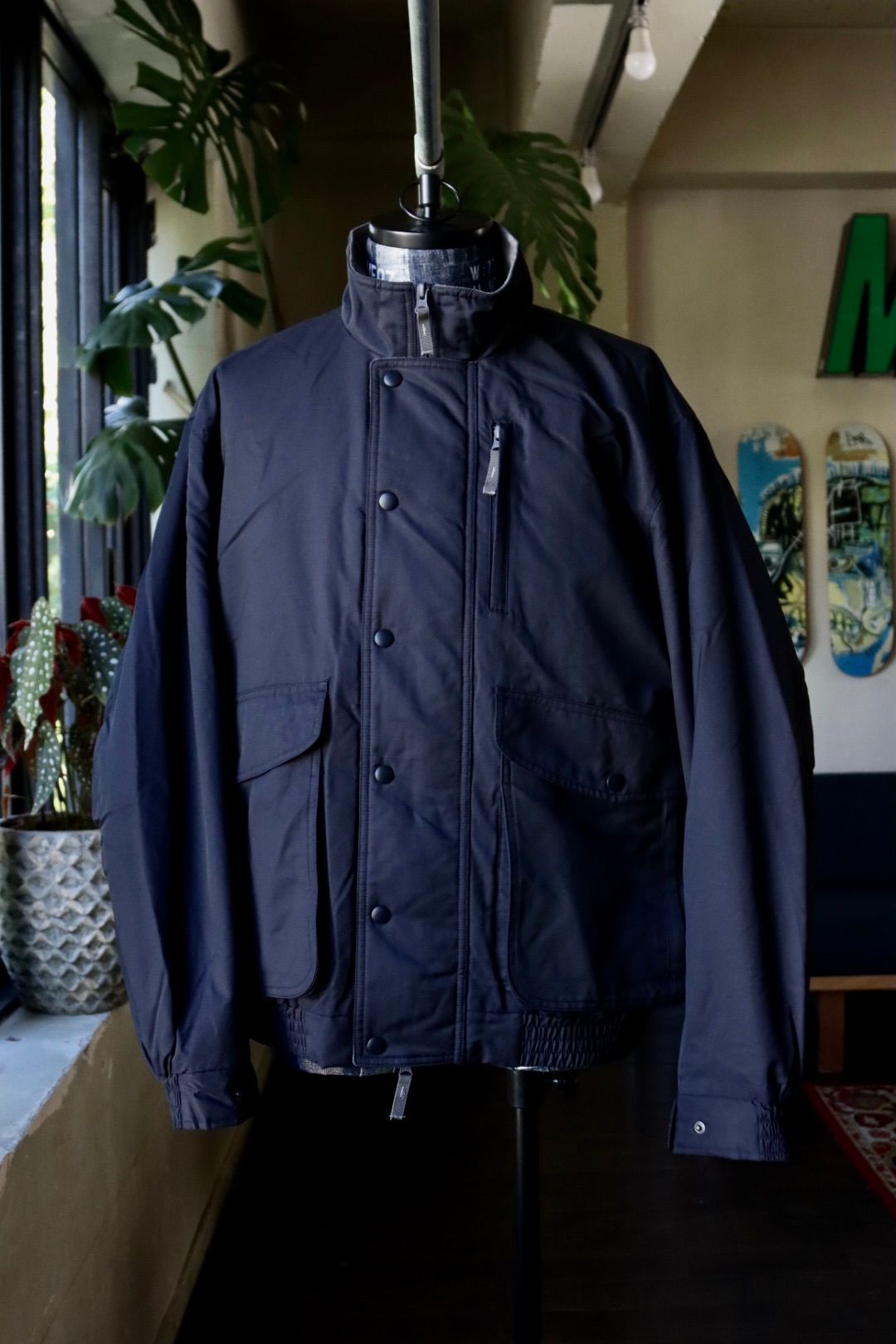 セダンオールパーパスFW23 Fleece Lined Jacket (SD23F-JK03)Navy