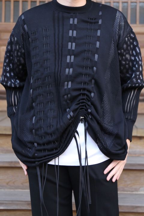 KIDILL×rurumu Drawcord Knit Pullover style.2021.1.17