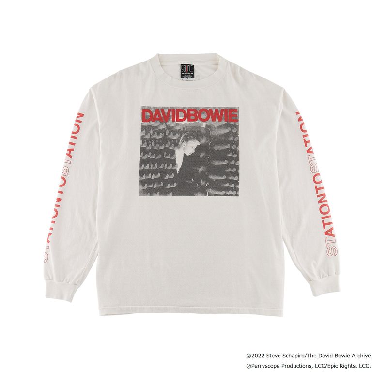 SAINT M×××××× - セントマイケル 22AW デビッドボウイ DB_LS TEE(SM 