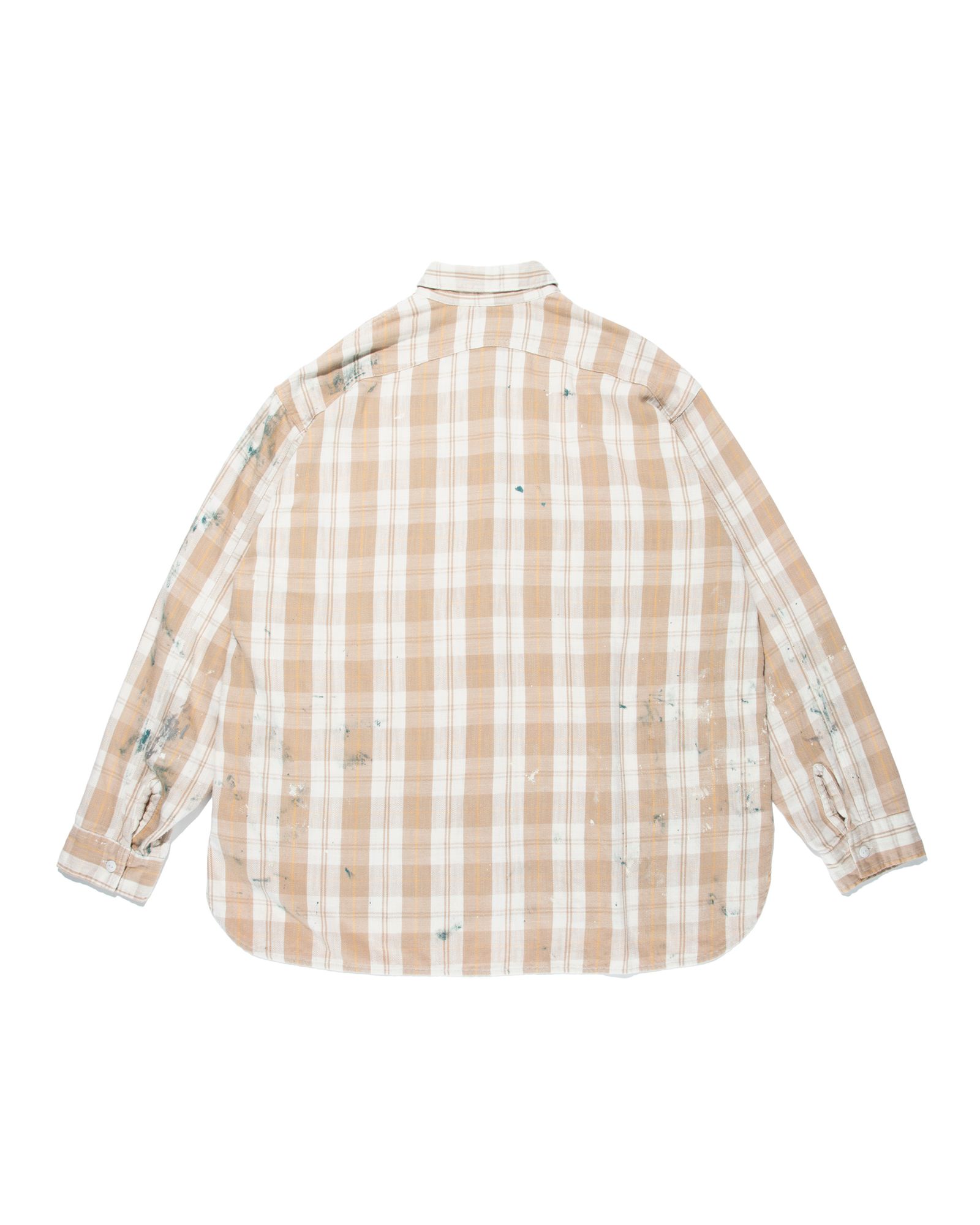 BOW WOW バウワウ PAINTED PAINTER FLANNEL SHIRT(BW251-PPFS)YELLOW