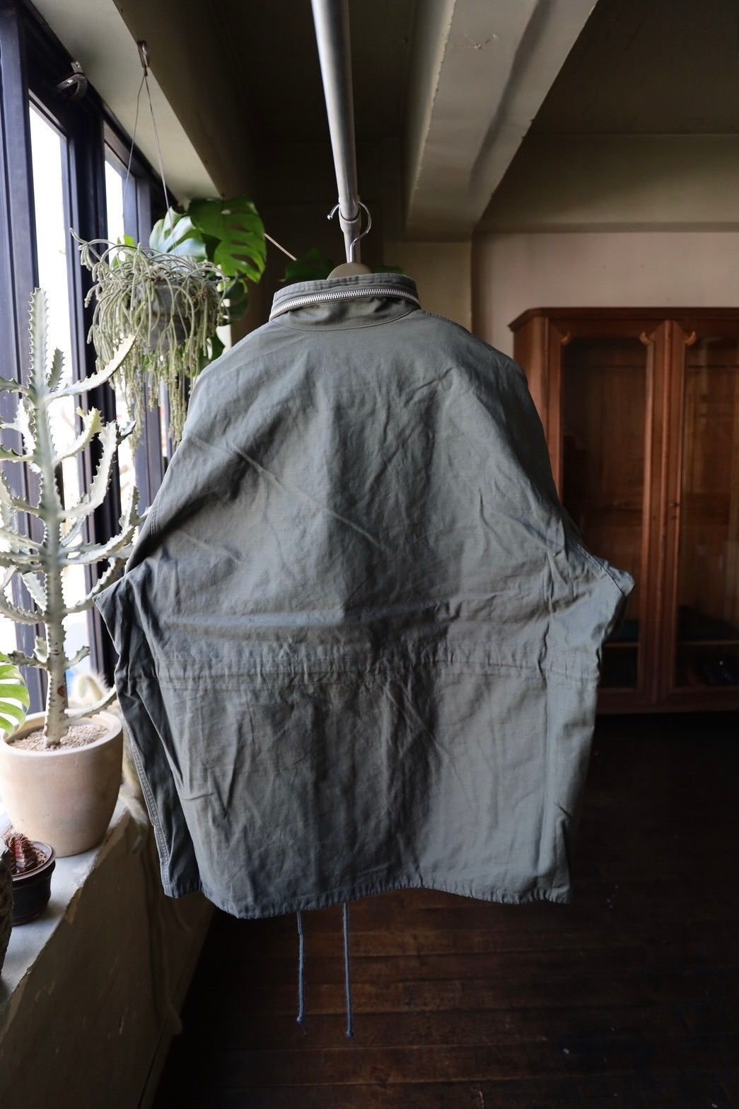 フレッシュサービス BACK SATEEN FIELD JACKET(FSC251-20136)GREEN