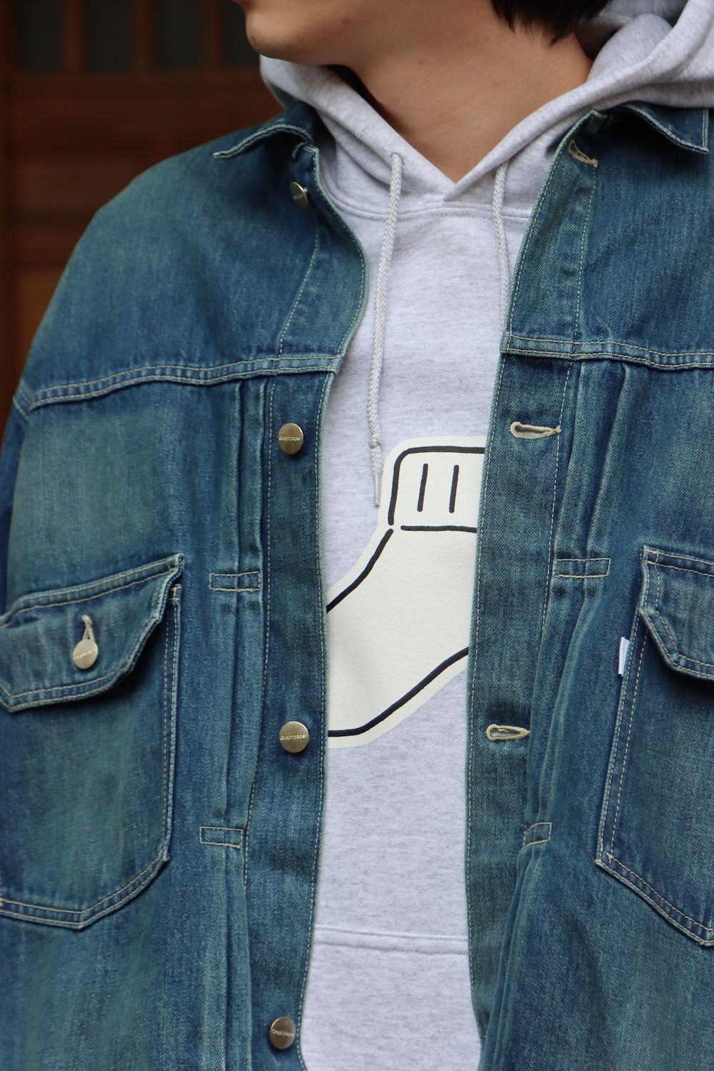 Graphpaper Selvage Denim Jacket(GU221-30025B) style.2022.1 Graphpaper Selvage Denim Jacket(GU221-30025B) style.2022.1