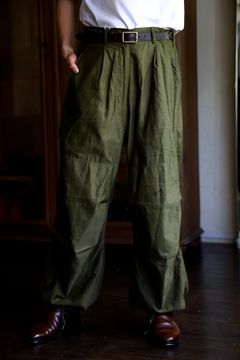 Gurank 25FW グランク フライトパンツ LM flight pant (2564)KHAKI
