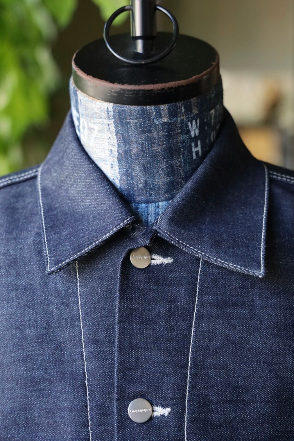 グラフペーパー 25AW Selvage Denim Trucker Jacket(GM253-20055RB)INDIGO_RIGID☆7月26日(土)発売！