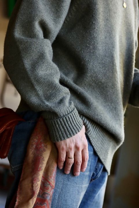 A.PRESSE アプレッセ 23Style No.2 Washed Denim Pantsスタイル