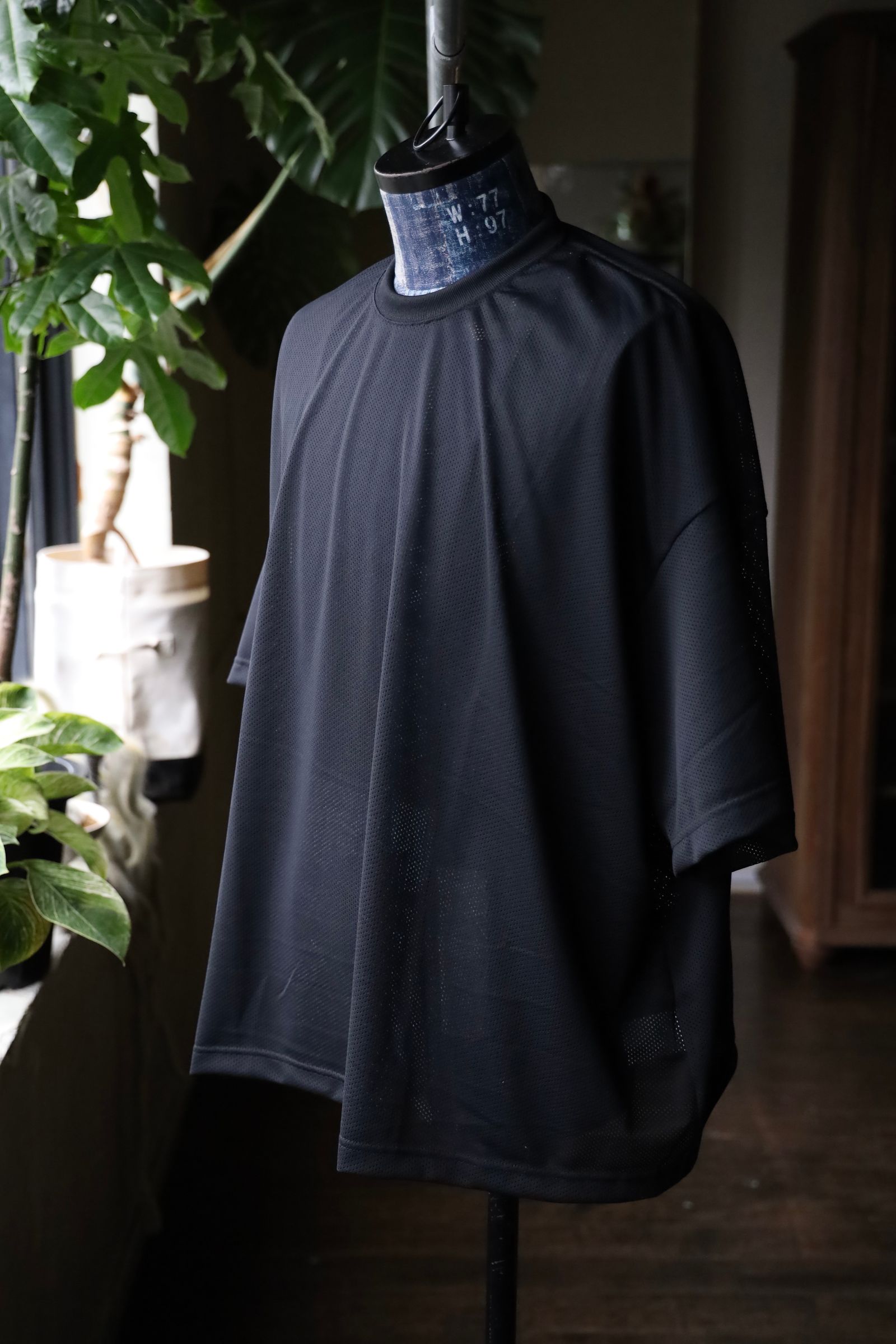 S.F.C 25SS エスエフシー SUPER BIG SS MESH TEE(SFCSS25CS09)Black