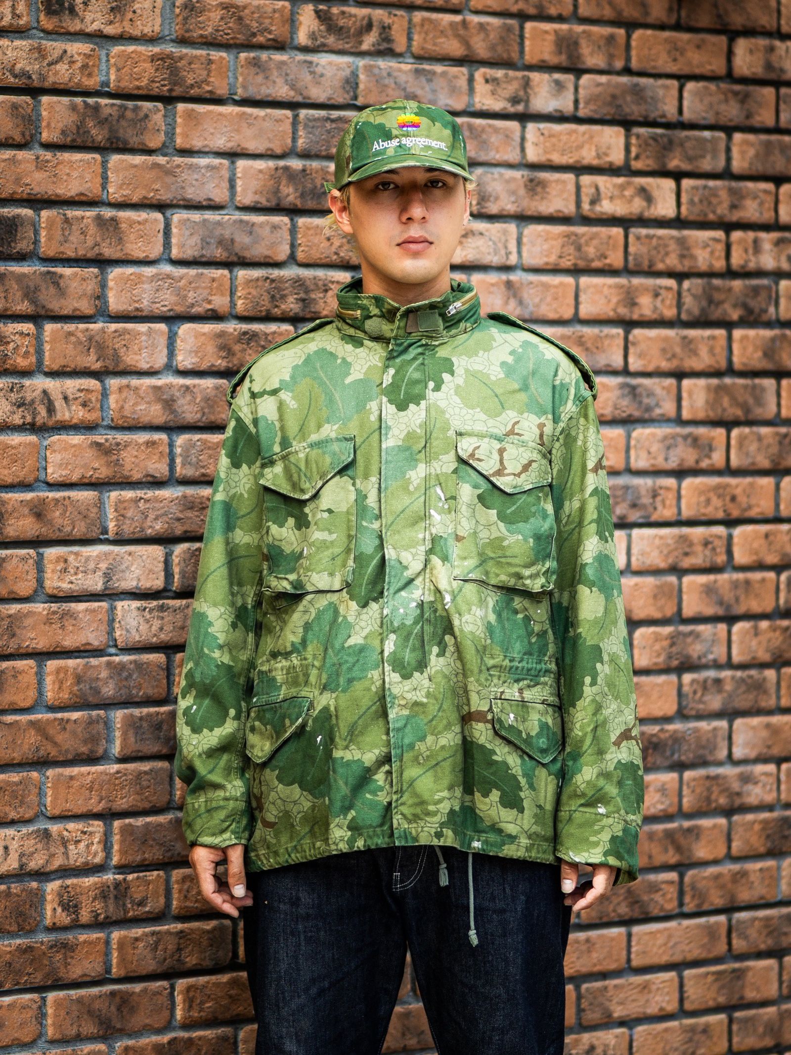 mononoke・made M65 JACKET MARKスタイル