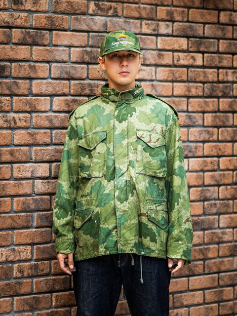 mononoke・made M65 JACKET MARKスタイル