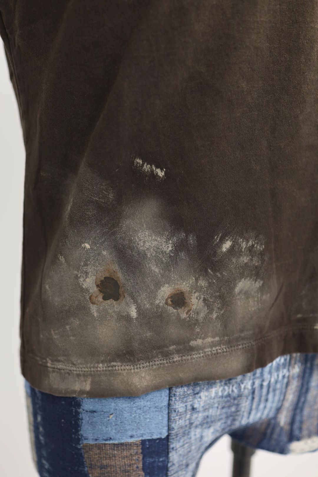 doublet ダブレット26SS LUXUARY MUD PAINT T-SHIRT (26SS40CS434) BROWN ★1月17日(土)11:00発売！