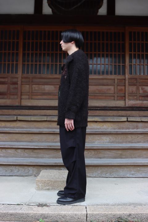 doublet ANIMAL EMBROIDERY PULLOVER"ALPACA style"