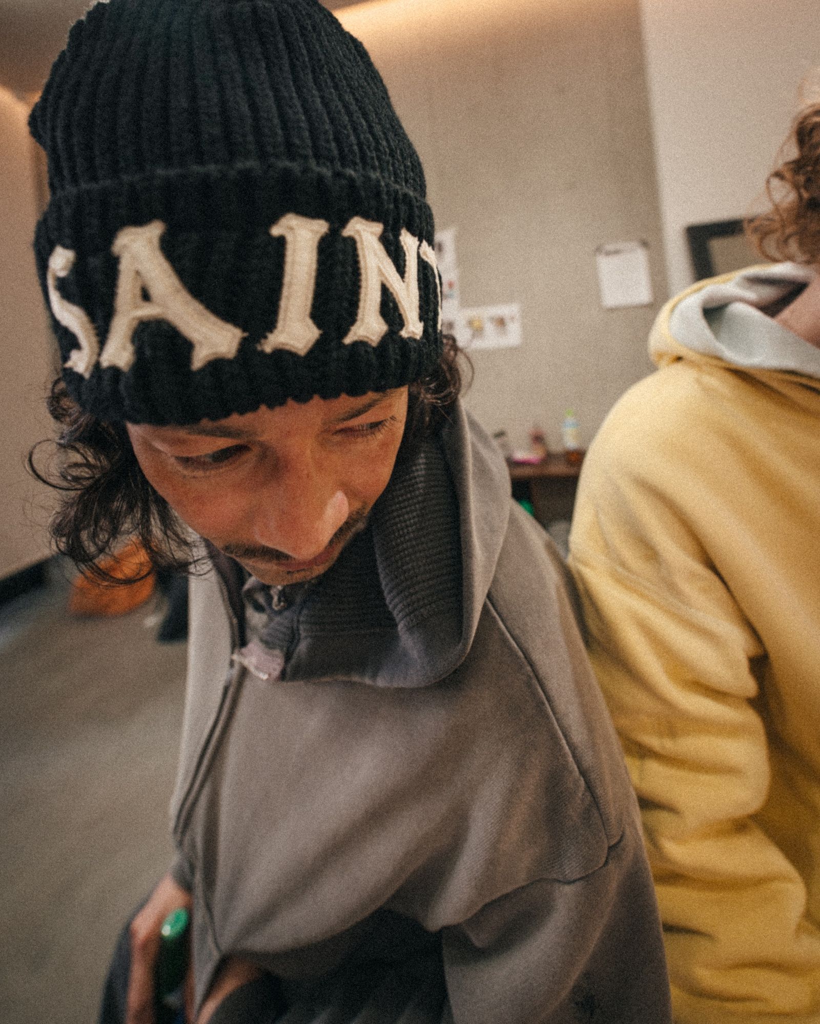 セントマイケル 26AW SAINT KNIT CAP(SM-MK1-0000-078)BLACK☆10月10日(土)発売！